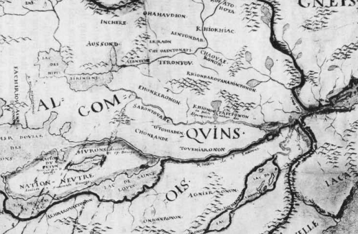 An Analysis of the 17th century map “Nouvelle France”